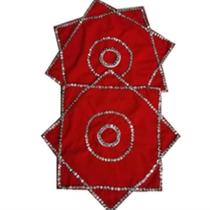 Professional high-quality linen sequin handkerchief flower grade examination skills dance octagonal scarf two-person turn Northeastern Yangsheng singers handkerchief