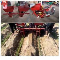 Henan Jiangsu green onion seedling seedling device double row Zhangqiu green onion planting machine ride-on green onion seedling transplanter
