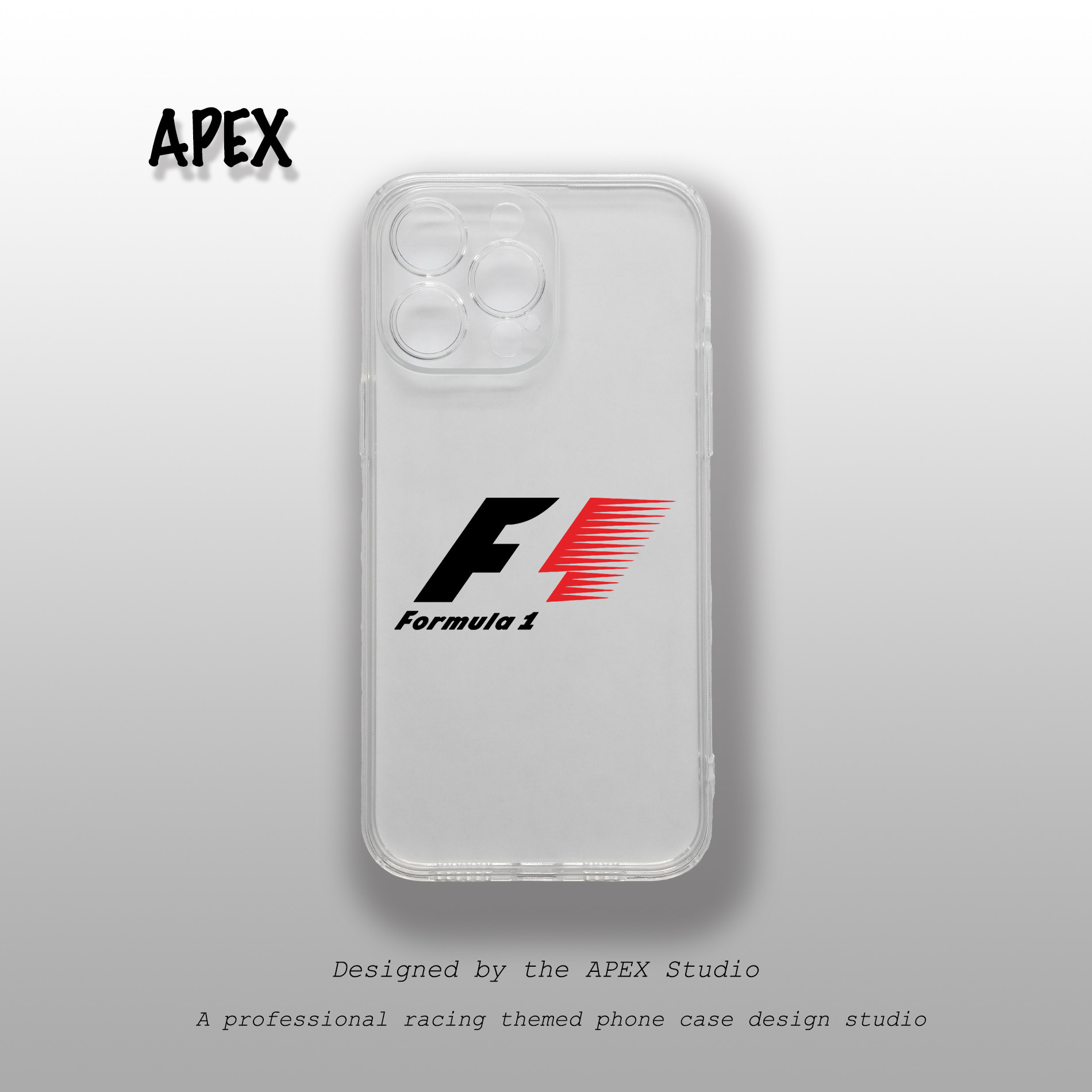 F1 FIA Logo Black iPhone Case