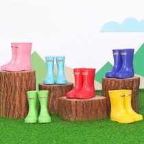 Factory direct sales fashionable and cute childrens rain boots baby style PVC rain boots fashionable childrens rubber shoes