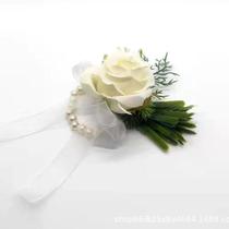 Advanced simulation accessories wedding VIP Chinese wedding corsage brides special flower pair sister group new event