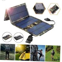 Portable Folding USB 5V Solar panel power bank Charger