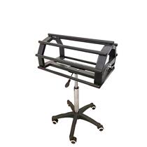 Saddle rack harness saddle rack iron tube vertical floor-standing multi-functional folding saddle swing rack harness for fine horseback riding