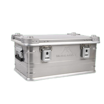 Shanzhike aluminum alloy box outdoor camping storage box large capacity car backup storage metal box