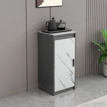 7W light luxury tea cabinet slate sideboard modern simple single door storage cabinet fish tank cabinet base cabinet living room small storage