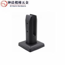 201 stainless steel swimming pool clip without punching base floor-standing glass fixed clip railing column stair accessories