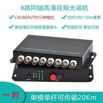 Factory direct sales 2-channel 4-channel optical 8-channel 16 high-channel coaxial high-definition video optical transceiver TVI CVI AHD digital