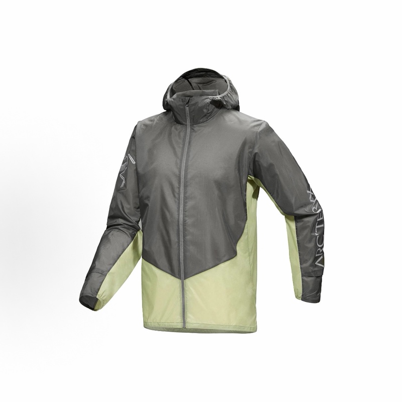 Arcteryx Norvan Lightweight, Breathable, Tear-Resistant Fabric Mountain Running Hooded Wind Shell for Men