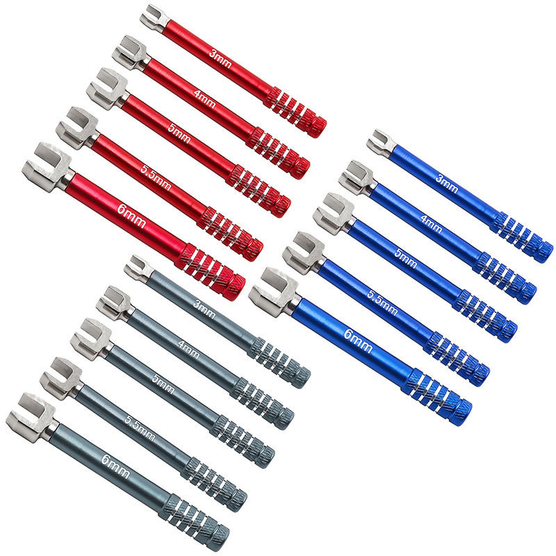 Rc 3/4/5/5.5/6mm Medium Carbon Steel Open-End Wrench Tool, Adjustment Wrench, Pull Rod Wrench D339