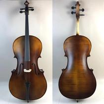 All solid wood pattern cello ebony accessories handmade tiger pattern cello