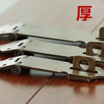 Pure copper lock 90 degree right angle copper buckle single door indoor door J lock nose cabinet door drawer folding door snap