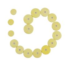 Yellow flute leather pad special leather pad for flute yellow flute leather pad 16 pieces direct sale of flute accessories