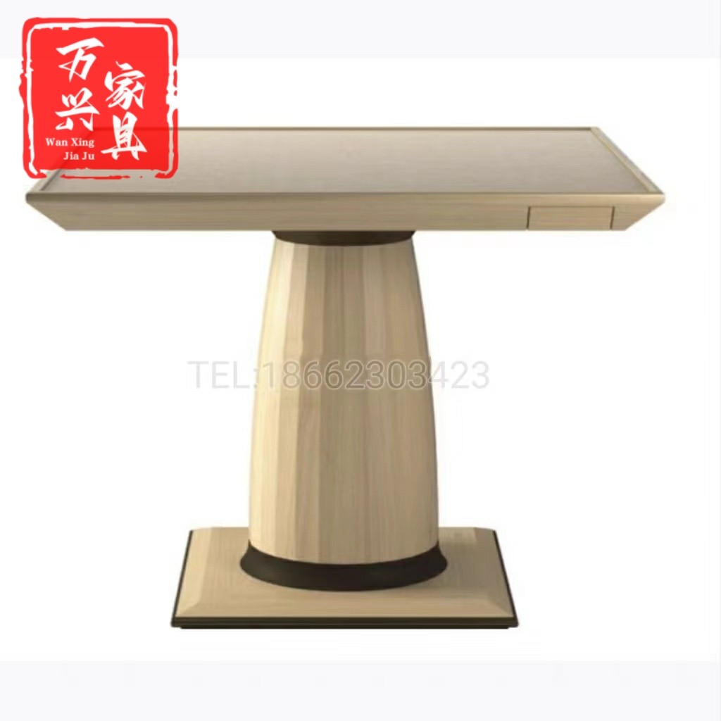 新中式实木四方桌：白蜡木的古典韵味，掼蛋棋牌桌的新选择！棋牌桌新风尚