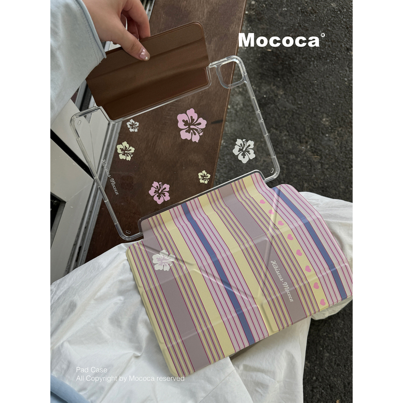 Mococa《Fusang Flower》Vintage Retro Striped Original Design Autumn/Winter 70% off Magnetic Protective Case 3+Y Type Acrylic Anti-Bend with Buckle Air56 Tablet Case Pro 11inch Mococa《Fusang Flower》Vintage Retro Striped Original Design Autumn/Winter 70% off Magnetic Protective Case 3+Y Type Acrylic Anti-Bend with Buckle Air56 Tablet Case Pro 11inch