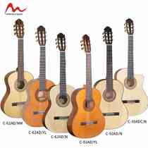 36-inch 39-inch classical guitar glossy spruce top single Sapele bottom side manufacturer brand acoustic guitar