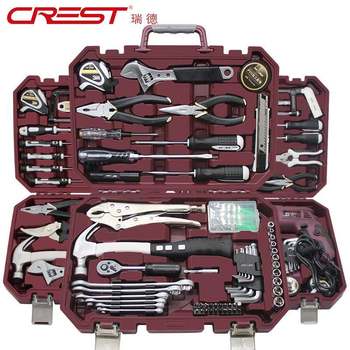 Reed gift tool set home hardware manual tool combination repair set complete tool box