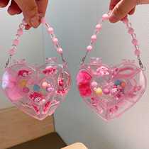 Cross-border hot selling love portable princess gift box hair accessories cute cartoon hair band children baby jewelry hairpin