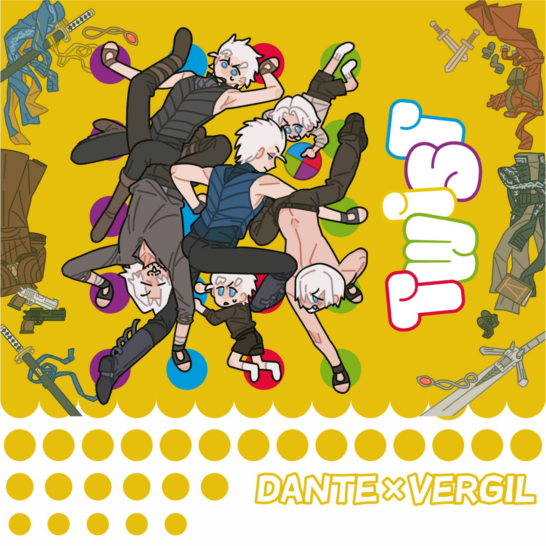 【在庫あり、4月～5月発送予定】TWIST デビルメイクライ DV コミックリレーコラボレーションプロジェクト