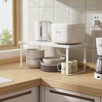 Countertop storage rack retractable cabinet partition layered rack multi-layer organizing office bedroom storage rack