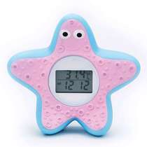 Manufacturers supply cartoon starfish childrens smart electronic water thermometer home temperature measurement baby bath thermometer