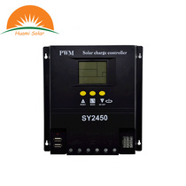 Manufacturer wholesale 100A high power PWM off-grid photovoltaic power station controller 12 24V household street light controller