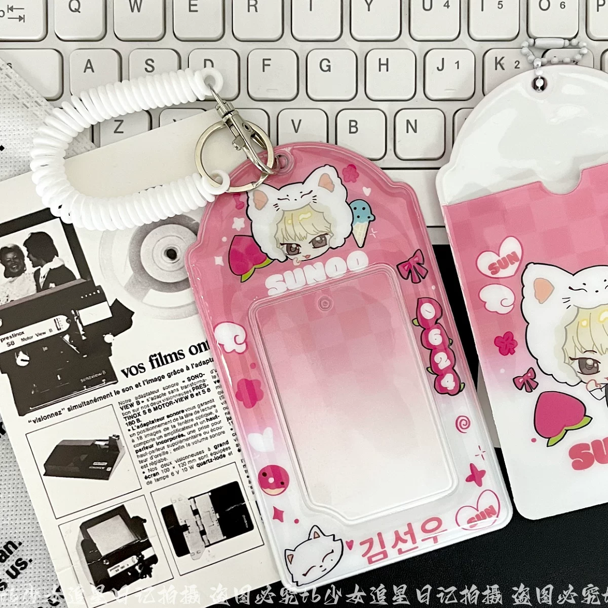 [Genuine card holder, storage system, cards, fox, raccoon, 3 inch]