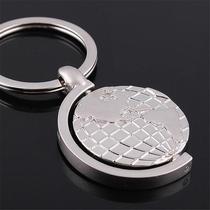 newGlobe Keychain Rotary Personal Creative Key Ring Gift AN