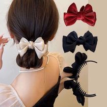 Ball head grabber new 2023 summer ball head artifact lazy hair twister bow headband hair clip large size