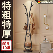 German simple coat rack floor-standing bedroom vertical coat rack light luxury style home living room creative marble coat rack