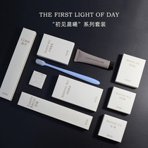 Hotel Disposable Toothbrush Soft Bristles B&B Hotel Disposable Comb Shampoo Shower Gel Set Home
