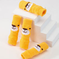 Puppy joint protective cover anti-scratch socks shoes anti-dirty cat foot covers pet Bichon Frize non-falling leg covers summer