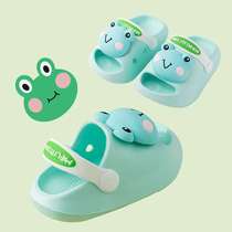 Childrens slippers for baby boys and girls cartoon wear-resistant breathable clogs for children and toddlers indoor and outdoor sandals