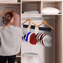 Hat Organizer Hangers For Closet 10 Clips Cap Organizer