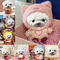 Clothes only) 20cm Little Beaver Ruby Loopy Doll Doll Snot Pig Hat Love Sweater Set