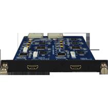 Wangshi seamless high-definition HDMI input card 1 card 2-way audio and video mixing matrix switcher input card