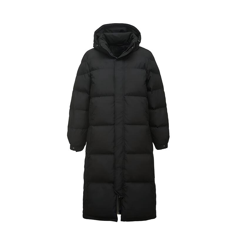 Pinz How Harbin Snow Country 95% Duck down Jacket, Temperature-Locking and Warm, Unisex, Thickened Long Coat