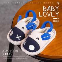 Baby cloth shoes spring and autumn children boys infants cloth slippers breathable childrens indoor lightweight childrens slippers
