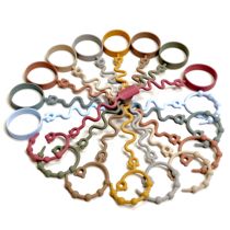 Baby special anti-loss chain food-grade children pacifier an