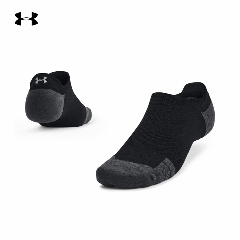 UA Under Armour весенне-летние утепленные носки для мужчин и женщин, пар, занятий спортом и отдыха, с открытым носком и низкой талией 1376078-001