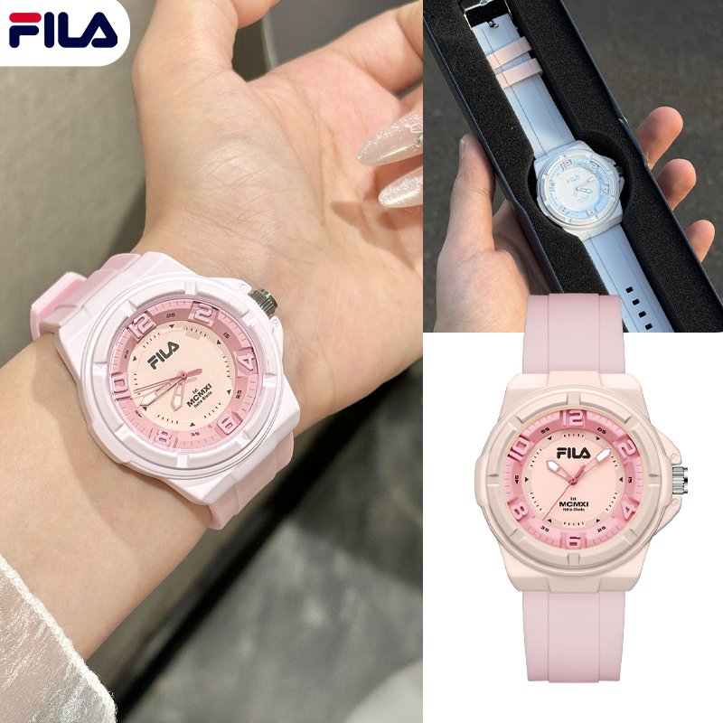 FILA часы Fila для девочек младшей и старшей школы, специальные кварцевые часы с функцией отключения звука, предназначенные только для экзаменов, смотрите на время, студенческие женские часы