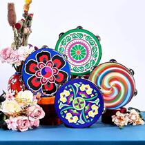 Adult dance tambourine childrens Orff professional percussion instrument hand drum kindergarten teacher tambourine ring bell