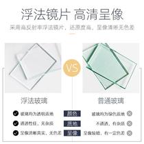 New home floor-to-ceiling mirror light luxury style full-length dressing mirror wall hanging girls bedroom living room three-dimensional fitting mirror wall