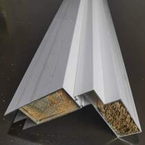 Brick corner white inner corner slot cabinet tile two-in-one stove column column corner clip accessories aluminum alloy