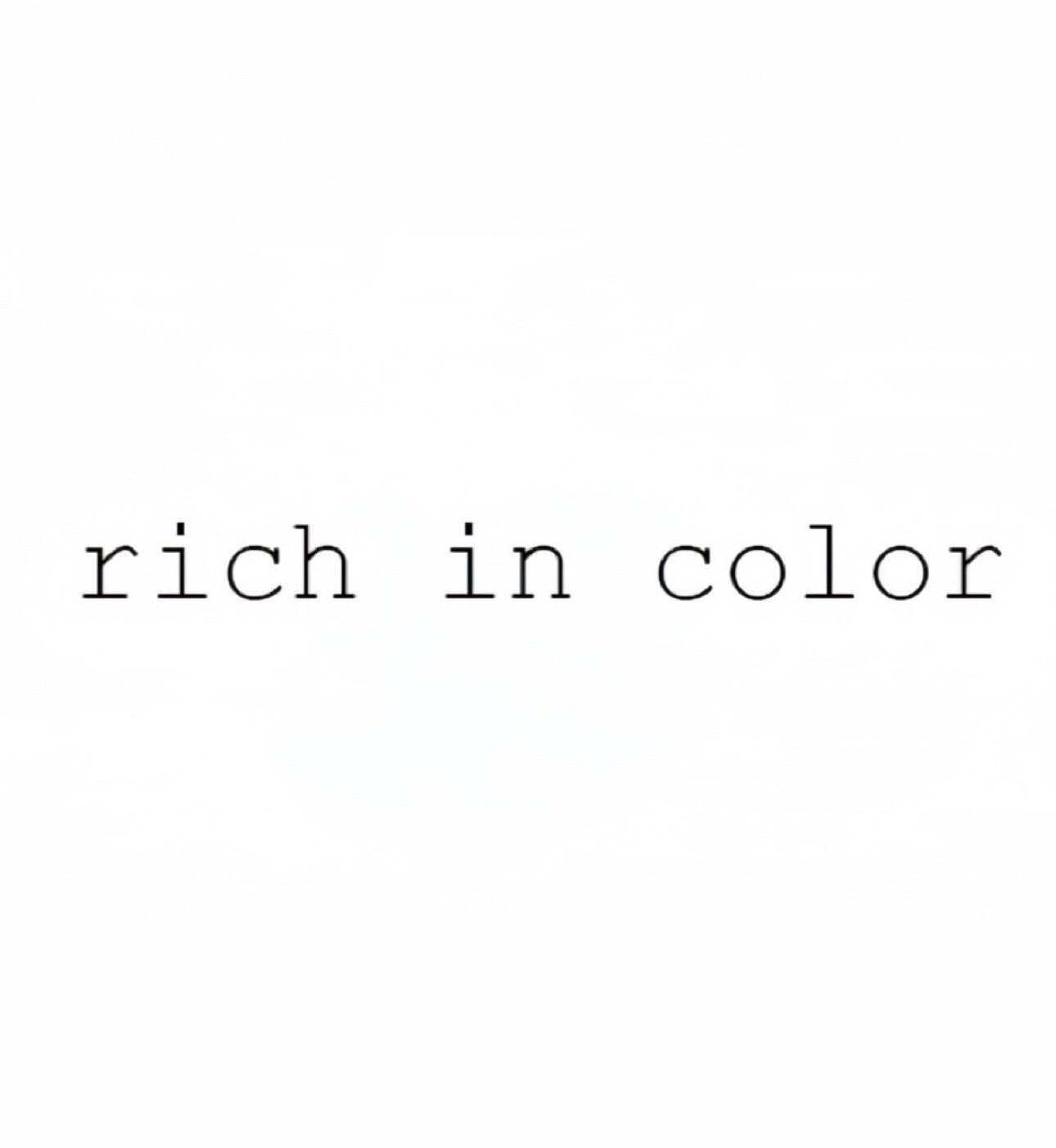 rich in color的LOGO