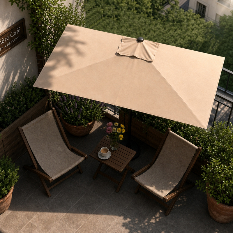 Wall-Mounted Half-Umbrella, Outdoor Parasol, Courtyard Umbrella, First-Floor Small Yard Sun Umbrella, Terrace Yard Sun Protection Rectangular Umbrella Wall-Mounted Half-Umbrella, Outdoor Parasol, Courtyard Umbrella, First-Floor Small Yard Sun Umbrella, Terrace Yard Sun Protection Rectangular Umbrella