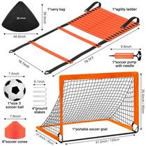 Cross-border portable football goal Foldable elastic football goal Simple football goal Childrens football goal set