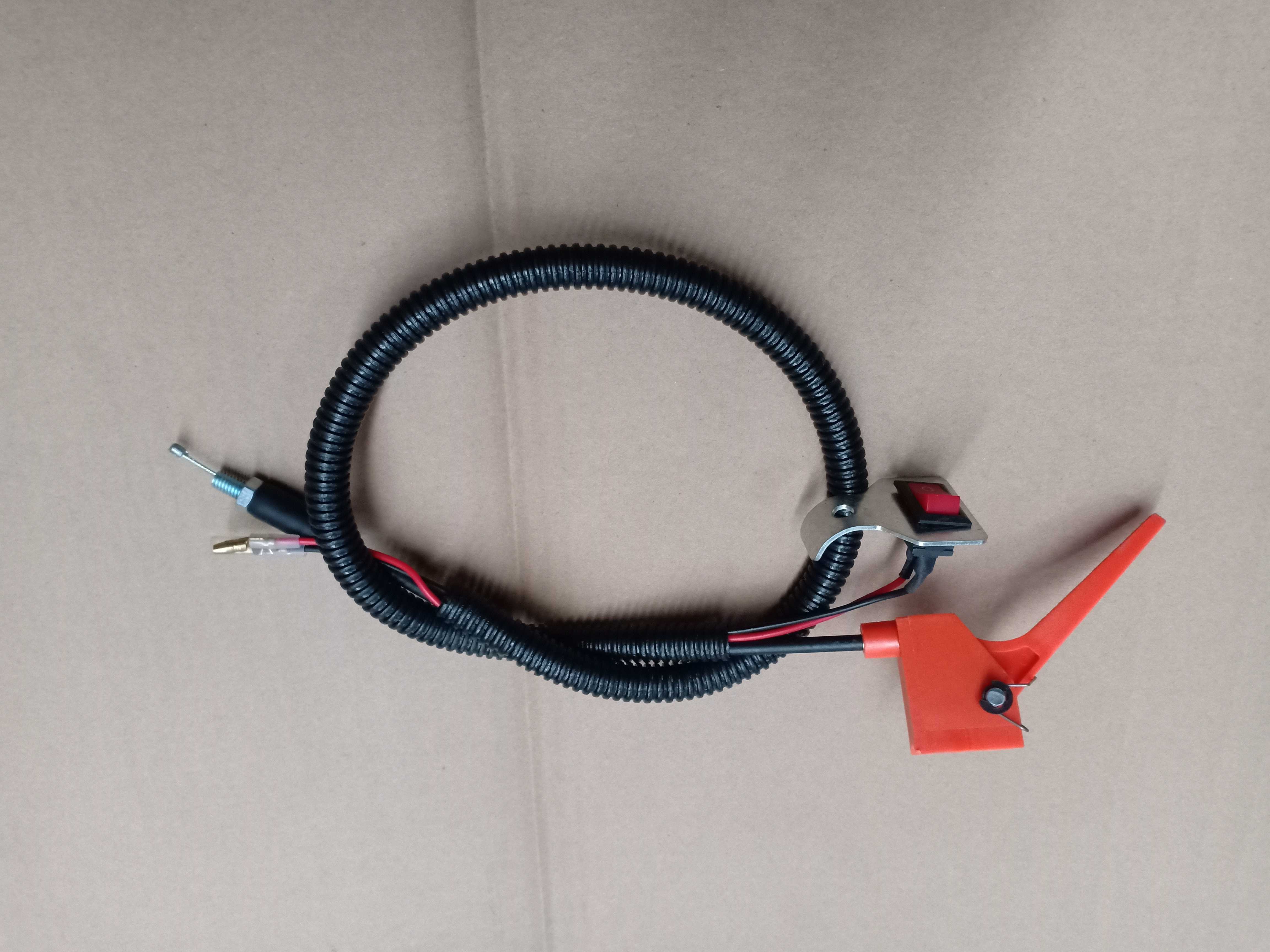 Ground drill Drilling machine Drilling machine Piling planting tree Gasoline engine original parts throttle line