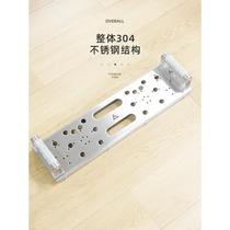 2024 New Daqi Stainless Steel Multifunctional Push-up Board Bracket Chest Muscle and Abdominal Muscle Flat Support Trainer for Men