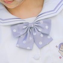 Special word rain JK uniform bow tie flowers