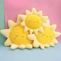 ins cute sun cloud pillow small fresh girly heart bedroom bay window childrens room home decoration doll